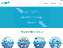 Tablet Screenshot of jcidublin.org